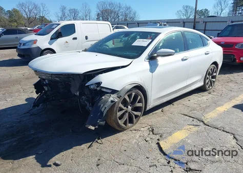 2016 Chrysler 200 C z USA, uszkodzony, nr VIN 1C3CCCCG6GN162490